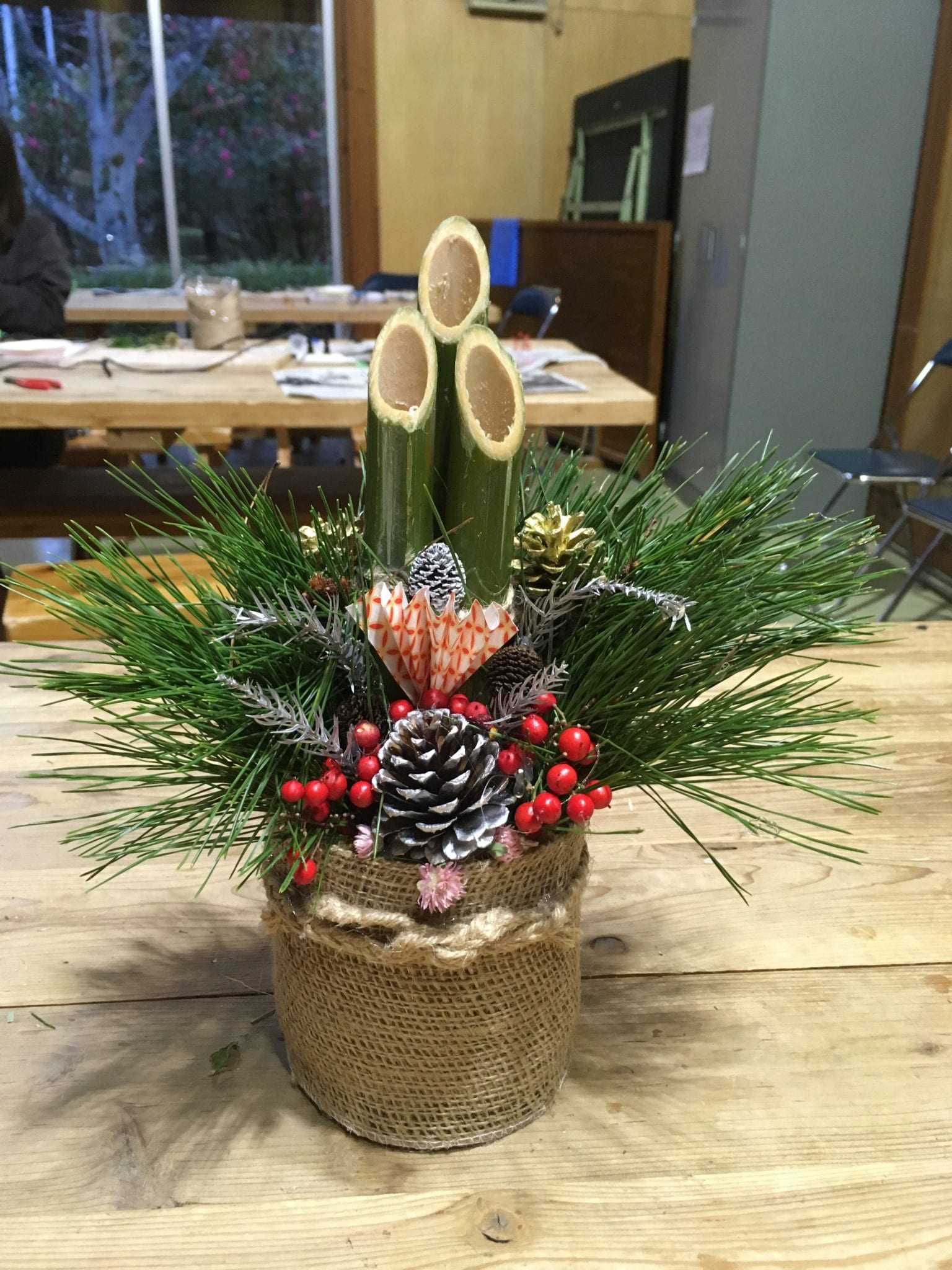 ミニ門松づくり | イベント | 三重県民の森