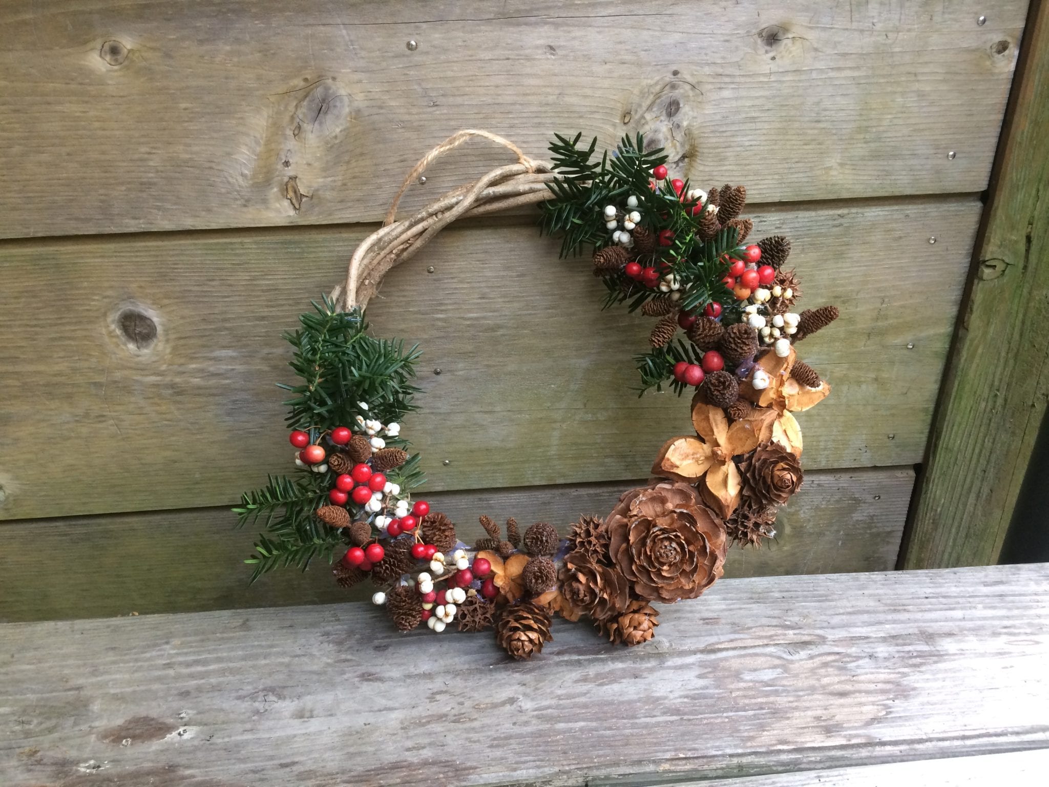 キャンセル待ち！【12/1 9:30～】森のクリスマスリース作り①